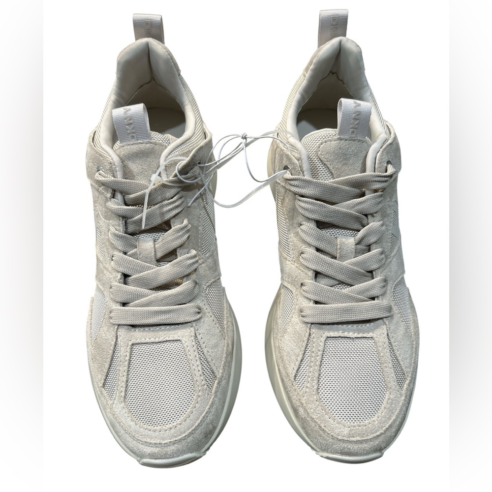 DKNY WOMENS ZOFI LACE UP SNEAKER
